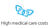 High medical care costs